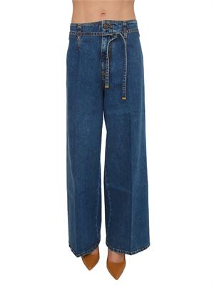 Jeans Etro donna in denim blu in DONNA