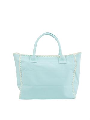 Borsa shopper Banana Moon cotone acquamarina in DONNA