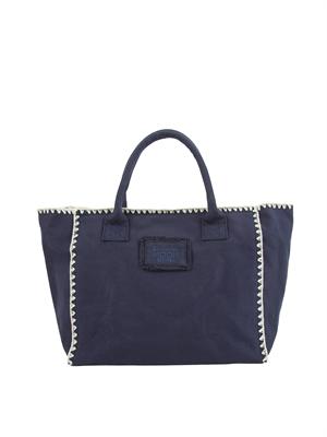Borsa shopper Banana Moon blu in DONNA