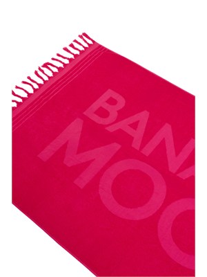 Telo mare Banana Moon in spugna fucsia in DONNA