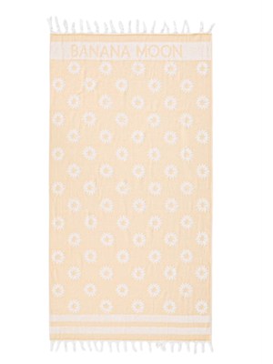 Telo mare Banana Moon giallo con palme in DONNA