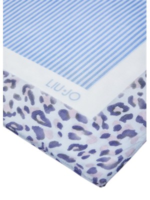 Foulard grande Liu Jo donna blu in DONNA