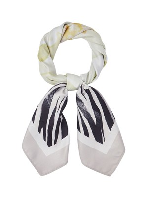 Foulard tortora Liu Jo donna stampa fiore in DONNA