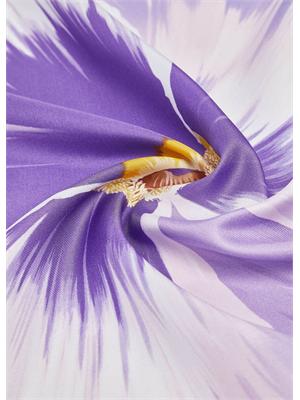 Foulard viola Liu Jo donna stampa fiore in DONNA