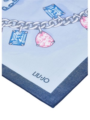 Foulard grande blu Liu Jo donna in DONNA
