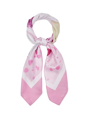 Foulard rosa Liu Jo donna stampa fiore in DONNA