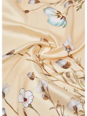 Foulard arancione Liu Jo donna fantasia fiori in DONNA