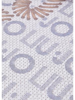 Foulard grande Liu Jo donna logo lettering blu in DONNA
