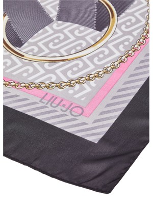 Foulard grande Liu Jo donna nero in DONNA