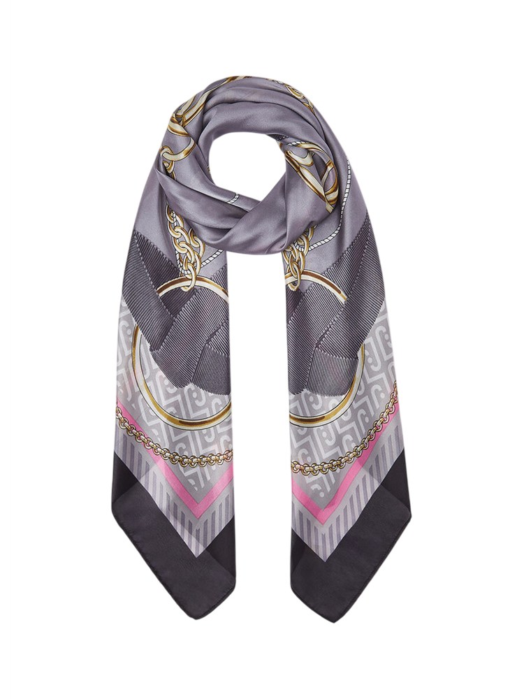 Foulard grande Liu Jo donna nero