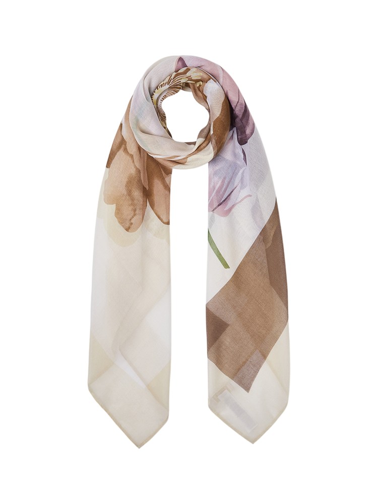 Foulard grande Liu Jo donna colorblock giallo