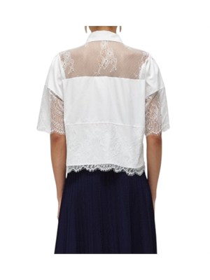 CAMICIA MANICA CORTA BLUGIRL BIANCO in DONNA