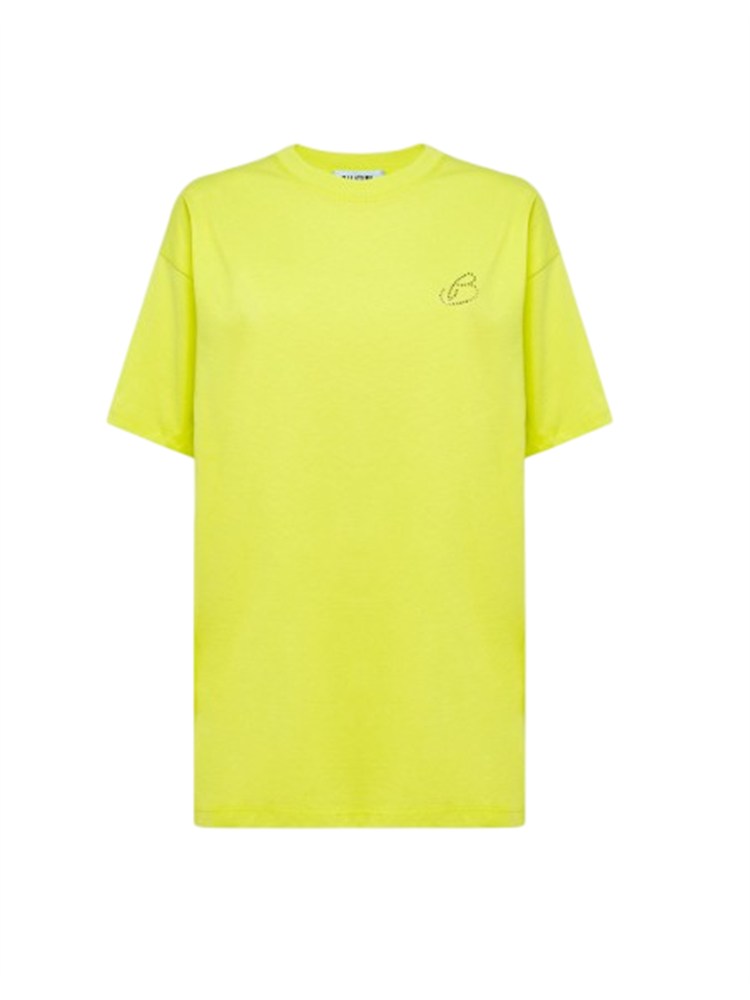 T-shirt Blugirl in cotone verde lime