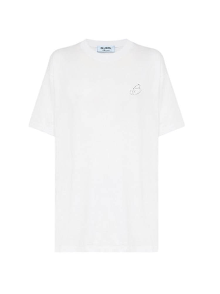 T-shirt Blugirl in cotone bianco