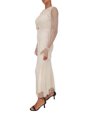Abito avorio Alona Twenty Fourhaitch strass crystal all over in DONNA