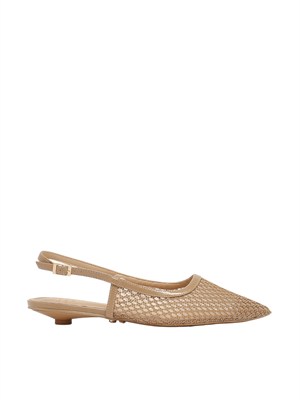 Ballerine mini tacco Jacara Twenty Fourhaitch sabbia in DONNA