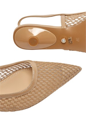 Ballerine mini tacco Jacara Twenty Fourhaitch sabbia in DONNA