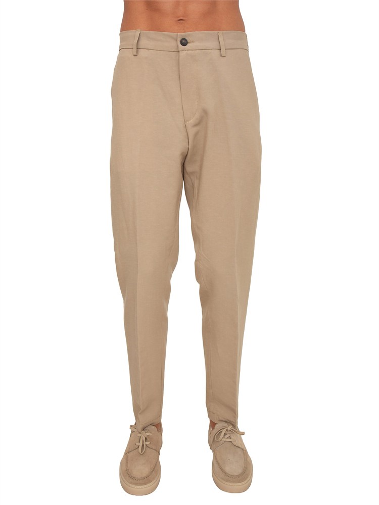 Pantalone Picasso Siviglia uomo misto viscosa e lino beige
