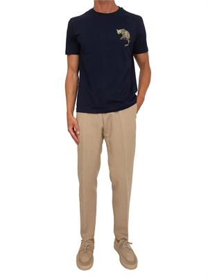 Pantalone Picasso Siviglia uomo misto viscosa e lino beige in UOMO