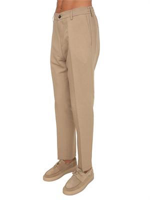 Pantalone Picasso Siviglia uomo misto viscosa e lino beige in UOMO