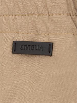 Pantalone Picasso Siviglia uomo misto viscosa e lino beige in UOMO