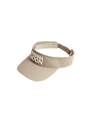 Visiera Banana Moon in cotone tortora in DONNA