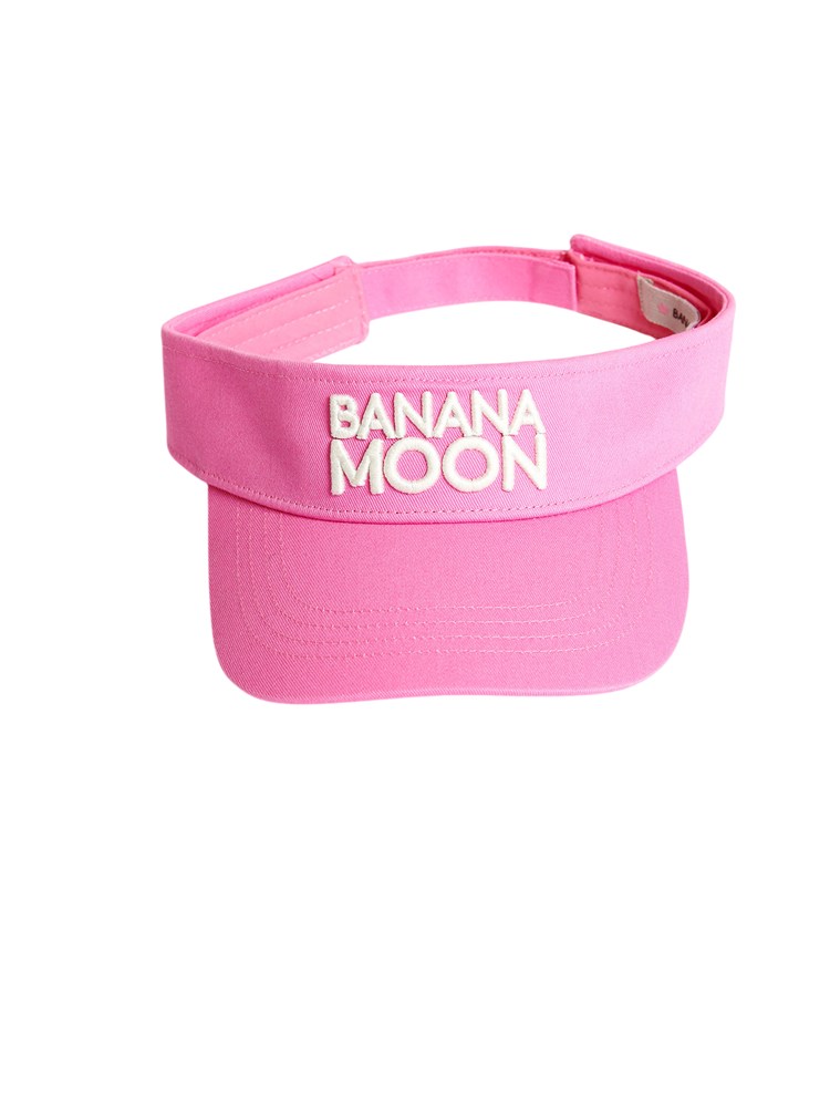 Visiera Banana Moon in cotone fucsia