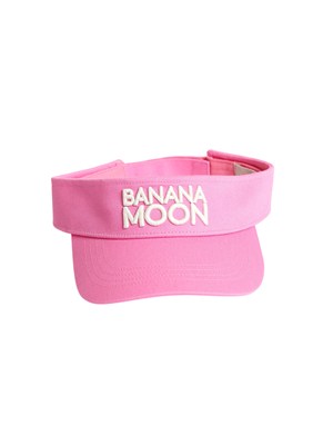 Visiera Banana Moon in cotone fucsia in DONNA
