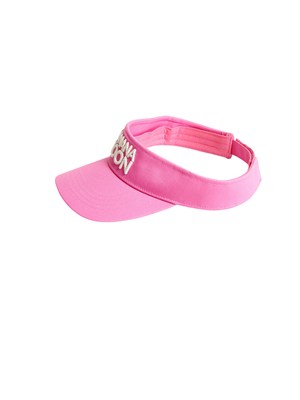 Visiera Banana Moon in cotone fucsia in DONNA