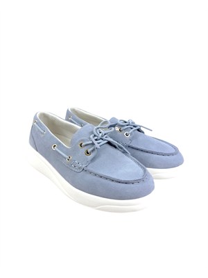 Mocassini celesti Liu Jo donna in suede in DONNA