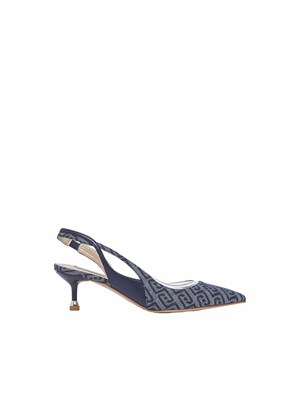 Slingback Liu Jo donna in denim jacquard in DONNA