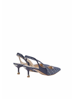 Slingback Liu Jo donna in denim jacquard in DONNA