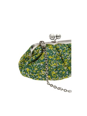MAX MARA WEEKEND Borsa Pasticcino Accenni in tessuto bouclÉ multicolor verde in DONNA