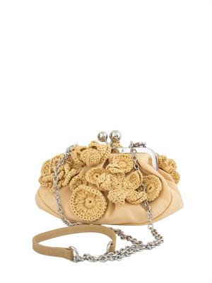 Pasticcino Bag small Max Mara Weekend in rafia beige in DONNA