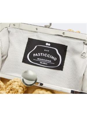 Pasticcino Bag small Max Mara Weekend in rafia beige in DONNA