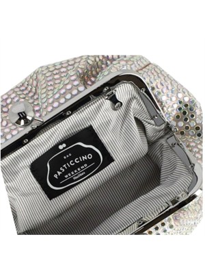 Clutch Pasticcino Lama Max Mara Weekend con strass in DONNA