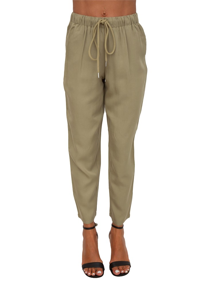 Pantaloni Bernadet Kocca in tessuto verde