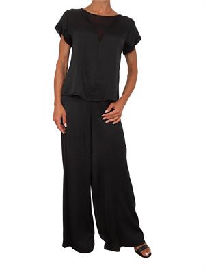 Blusa Clinton Kocca in viscosa nera in DONNA