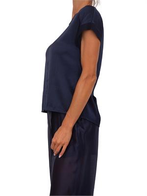 Blusa Clinton Kocca in viscosa blu in DONNA