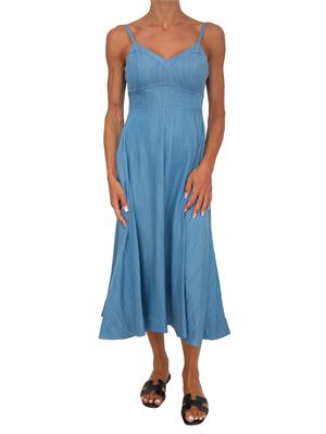 Abito Arfilla Kocca in lyocell blu denim in DONNA