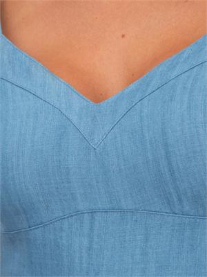 Abito Arfilla Kocca in lyocell blu denim in DONNA