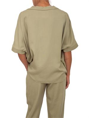 Blusa Basilide Kocca in tessuto verde in DONNA