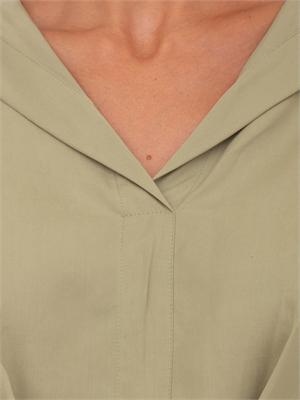 Blusa Basilide Kocca in tessuto verde in DONNA