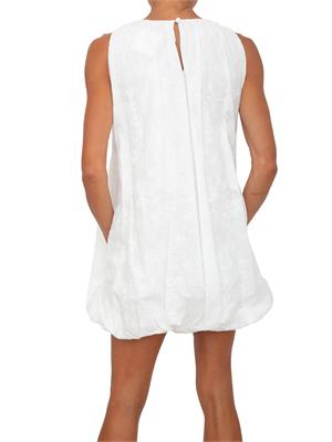 Abito corto Niobe Kocca in cotone bianco in DONNA