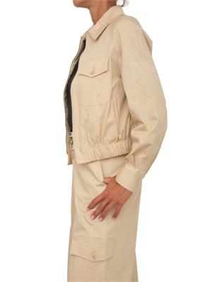 Giubbino Narcin Kocca in cotone beige in DONNA