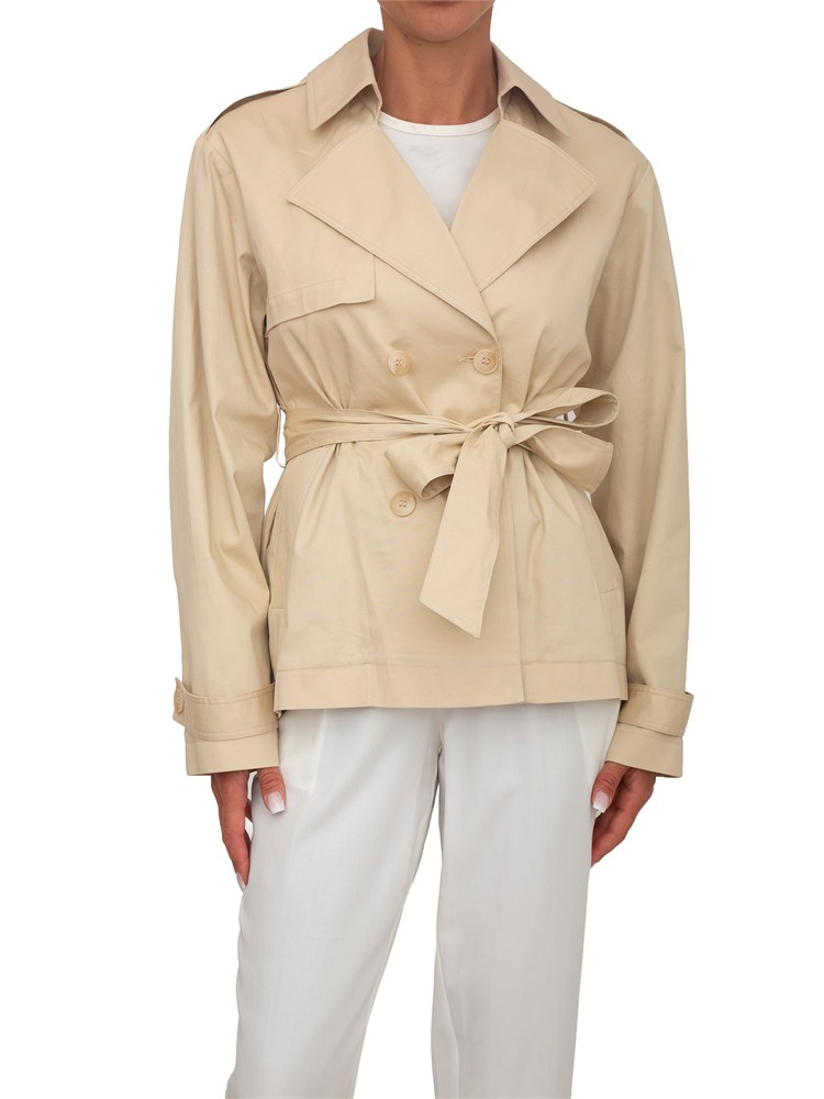 Giacca Frank Kocca in cotone beige