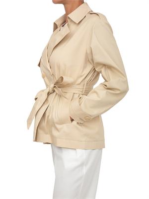 Giacca Frank Kocca in cotone beige in DONNA