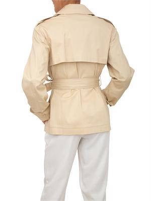 Giacca Frank Kocca in cotone beige in DONNA