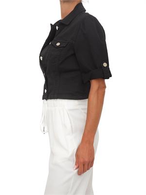 Giubbino Bakari Kocca in denim nero in DONNA