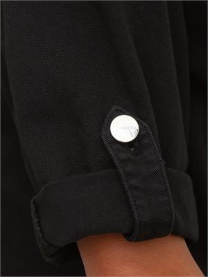 Giubbino Bakari Kocca in denim nero in DONNA